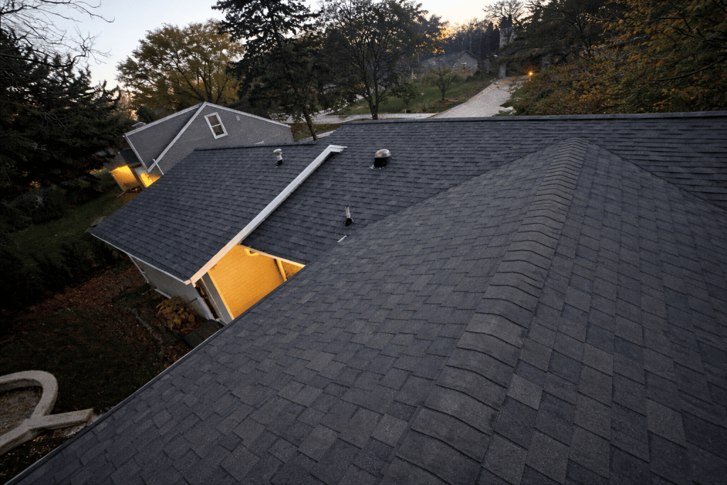 Full exterior roof replacement by Vesel Services in Muskego