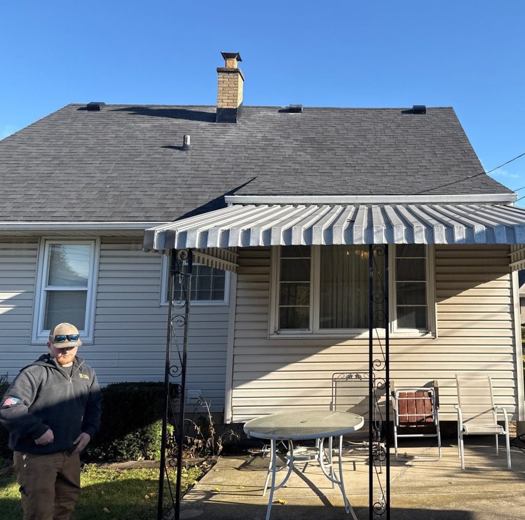 Cape Cod gable roof replacement in South Milwaukee, WI